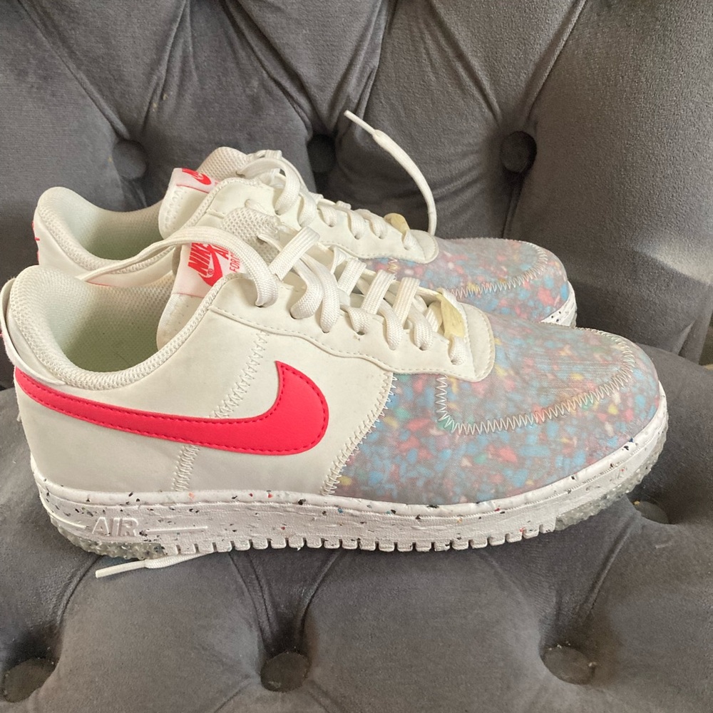 LOTUS BOSS SHINE: Women’s Nike By You size 9 custom Air Force Ones